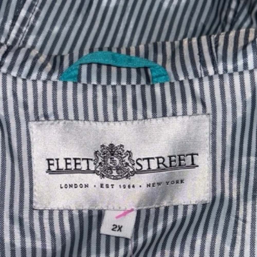 Fleet Street Hooded Mesh Active Jacket, Water Repellent, NWOT - Picture 12 of 13